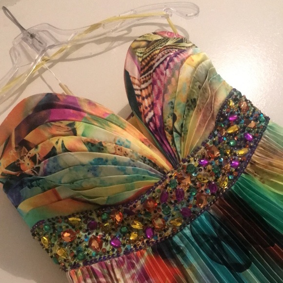 Beautiful Colorful Dress - Picture 2 of 2